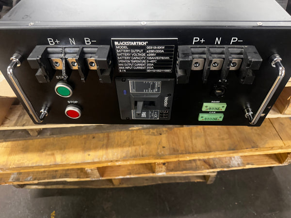 Used 256V 105Ah 54kWh LiFePO4 HV Battery Pack 200A CAN/RS485