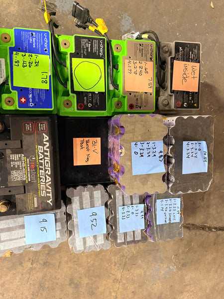 24x 12.8v Lifepo4 Batteries Parts/Repair