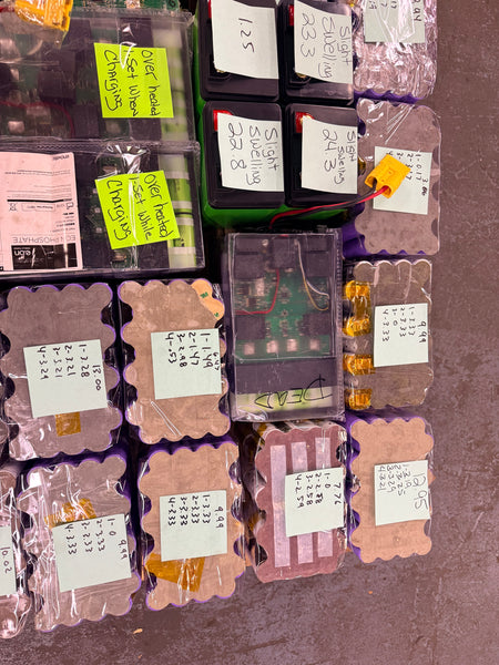28x Mixed Lifepo4 Batteries Parts/Repair