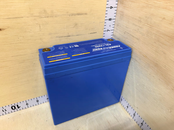 Used 12.8V 23Ah 294Wh LiFePO4 Battery Pack with BMS