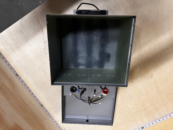 13x13x11 Metal Enclosure With Lid