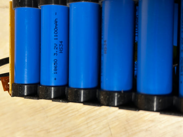 Used 22.2V 5.5Ah 122Wh LiFePO4 Battery Pack - No BMS