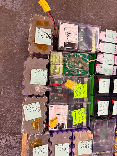 28x Mixed Lifepo4 Batteries Parts/Repair