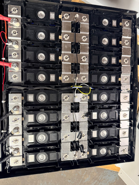 3x 104.6v and 1x 12.8v 400ah Lifepo4 modules