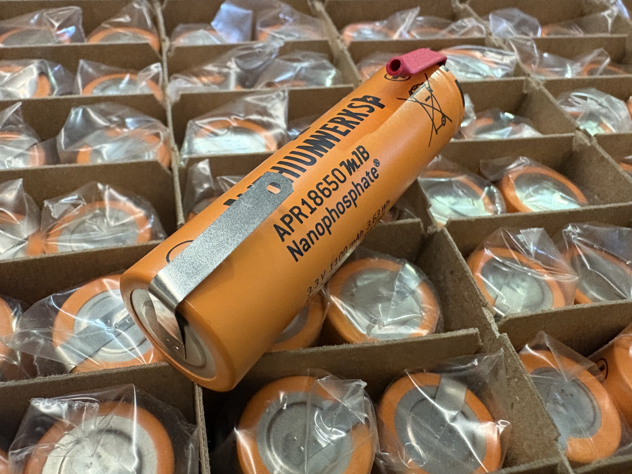 Case 62x 3.3v 1100mah Lifepo4 POWER Cells