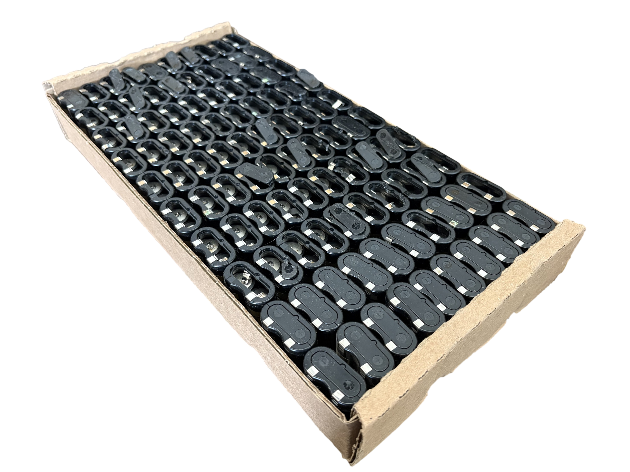 100x Batteries with 200x CR123A Non-Rechargeable Lithium 3V Cells