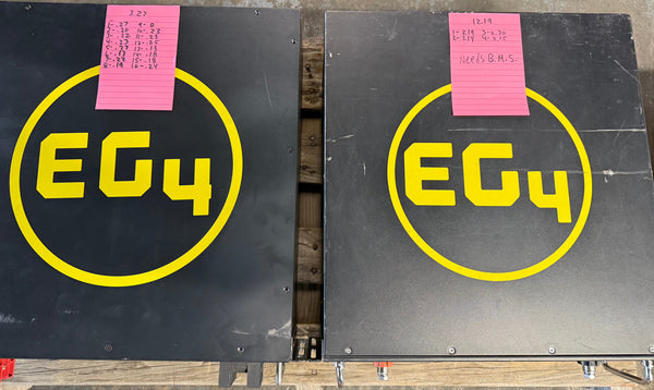 1x 51.2v 100ah + 1x 12.8v 400ah Lifepo4 Rack Mount