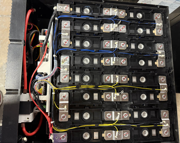 2x 51.2v 100ah 5.12kWh Lifepo4 Batteries 16s 48v - 1 Needs BMS
