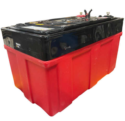 XL 23" x 13" x 13" Battery Enclosure with Posts