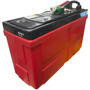 Large 22" x 8" x 13" Battery Enclosure with Posts