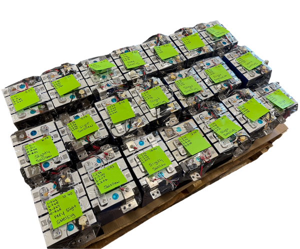Pallet of 50-100ah LiFePO4 Prismatic Cells - 24.32kWh