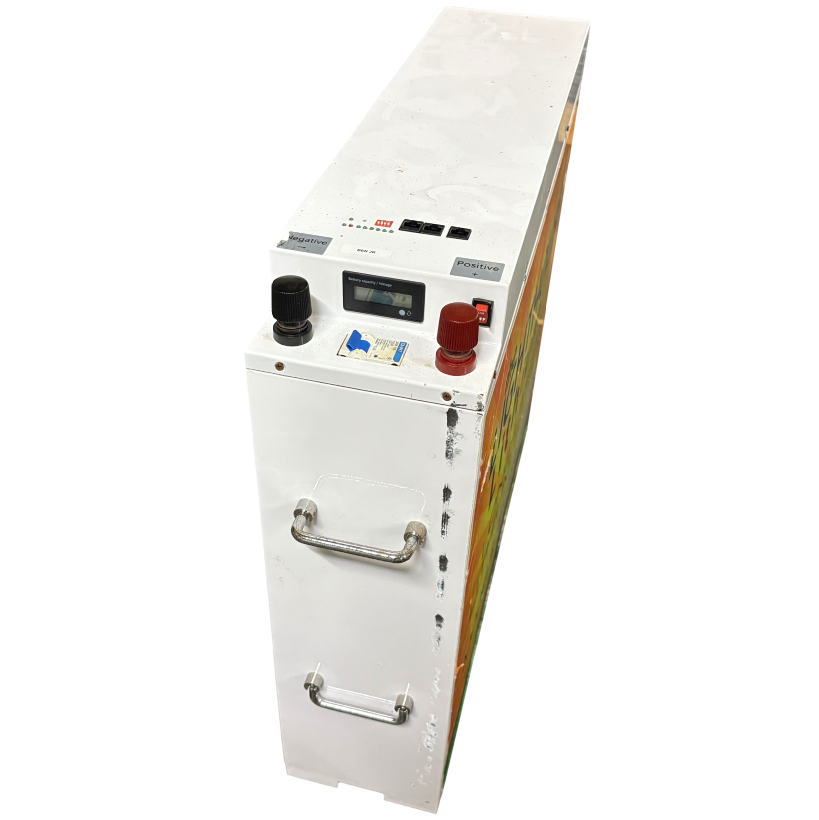 48v 200ah Lifepo4 Battery with BMS on Wheels - 9.6kWh