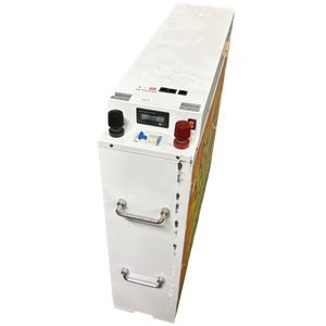 48v 200ah Lifepo4 Battery with BMS on Wheels - 9.6kWh