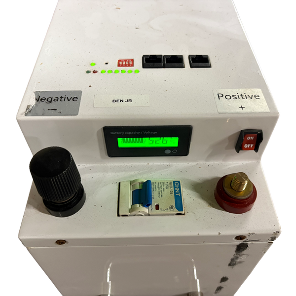 48v 200ah Lifepo4 Battery with BMS on Wheels - 9.6kWh