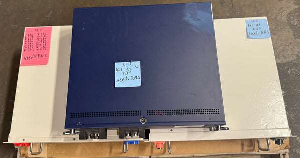 2x 51.2v 100ah + 1x 7s 100ah Rack Mount Lifepo4 - Needs BMS
