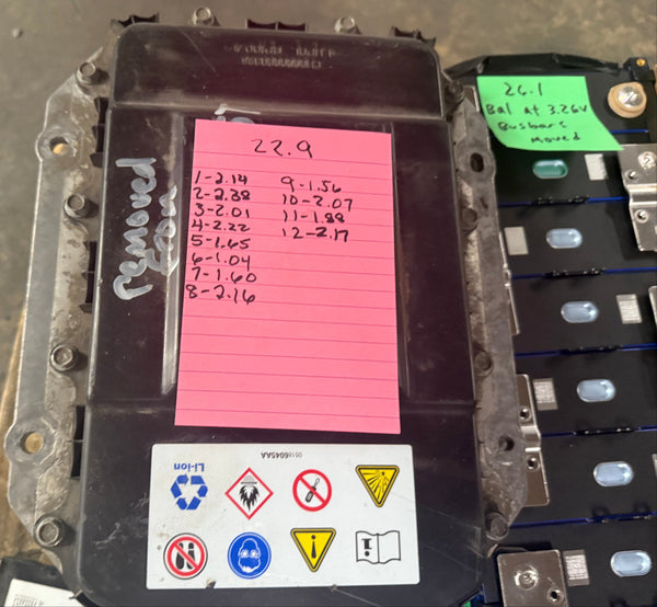 523 Pound Pallet of Lifepo4 Batteries