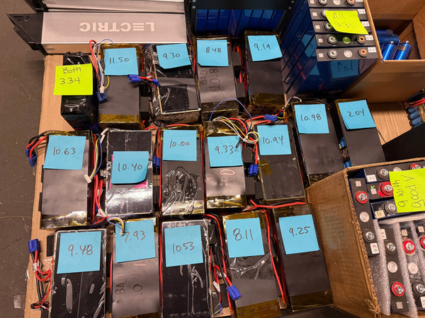483 Pound Pallet of Lifepo4 Batteries