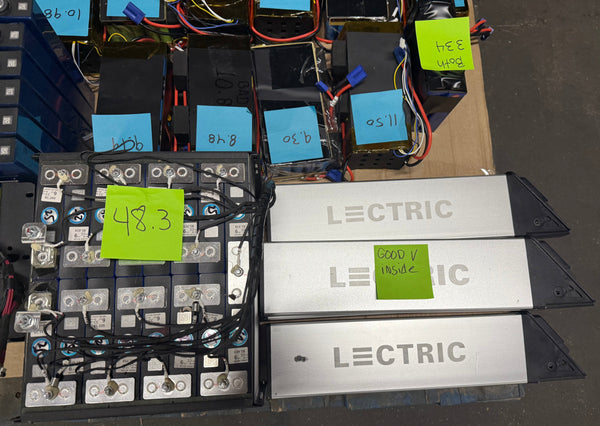 483 Pound Pallet of Lifepo4 Batteries