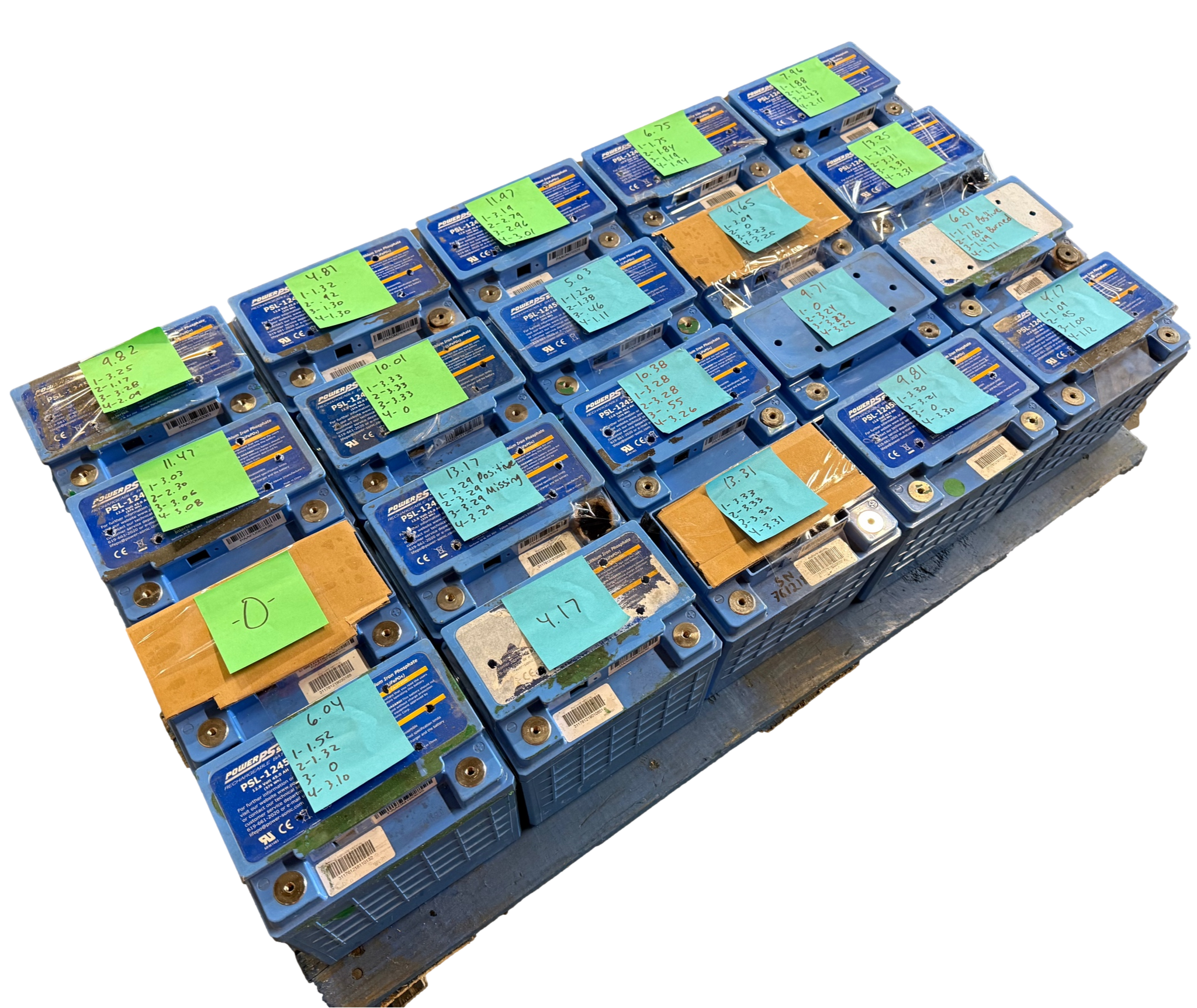 20x 12.8v 45ah Lifepo4 Batteries