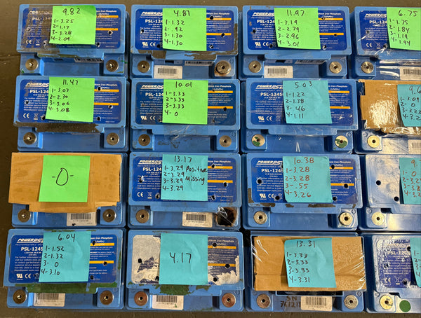 20x 12.8v 45ah Lifepo4 Batteries