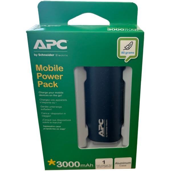 New Aluminum Cell Phone Charger Power Bank 3000mah with Cable