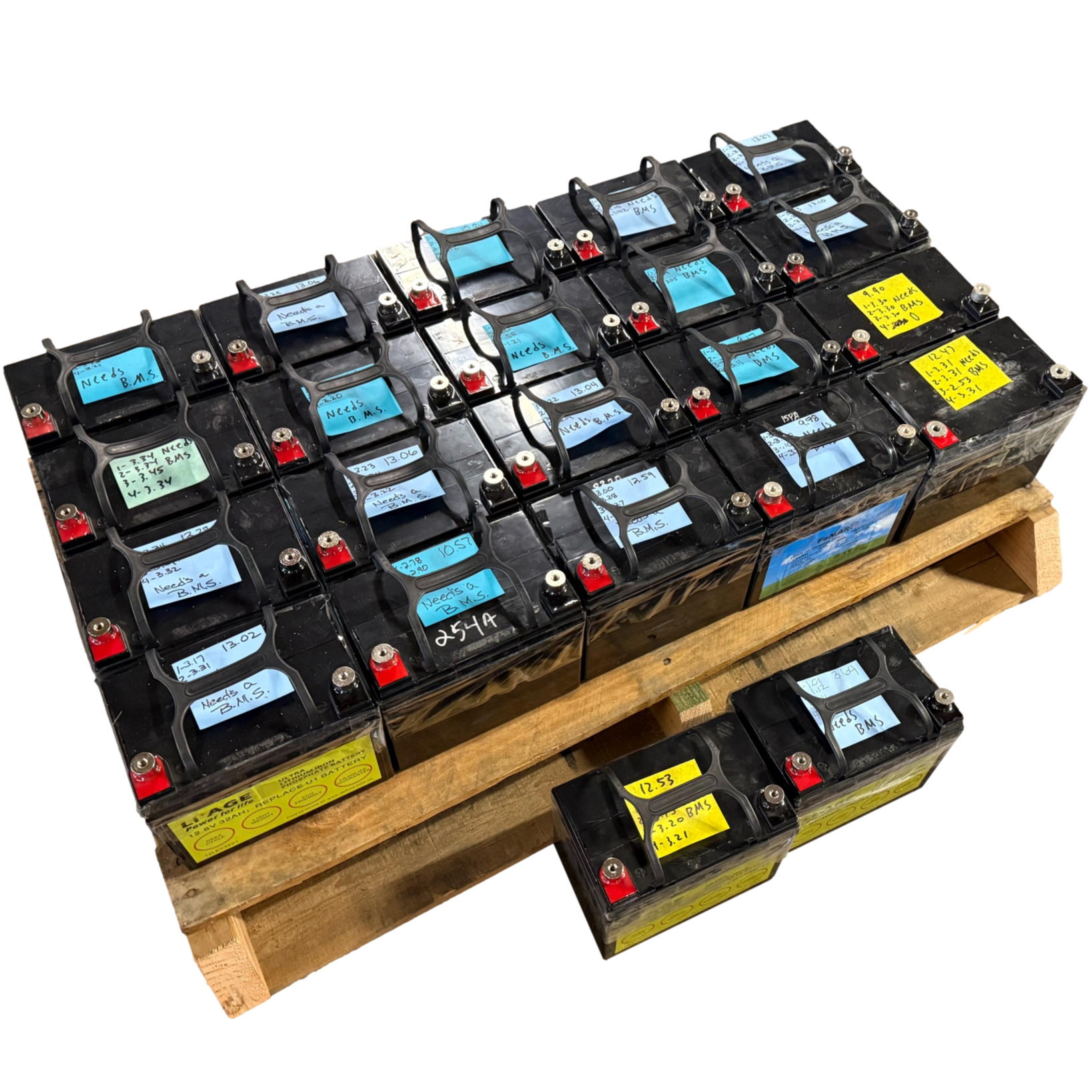 22x 12.8v Lifepo4 Batteries