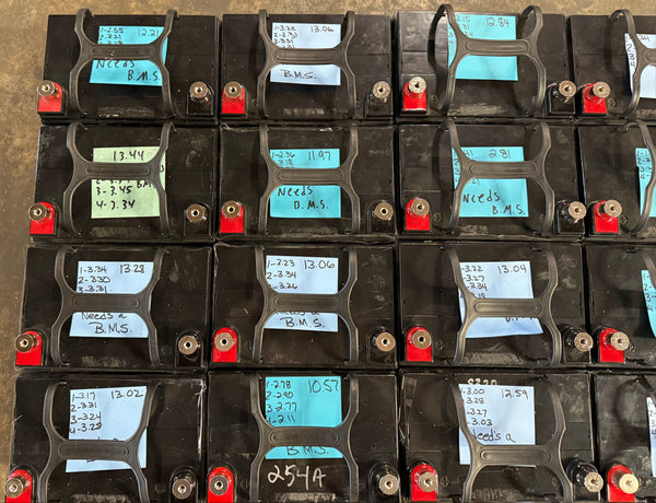 22x 12.8v Lifepo4 Batteries