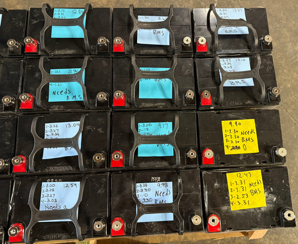 22x 12.8v Lifepo4 Batteries