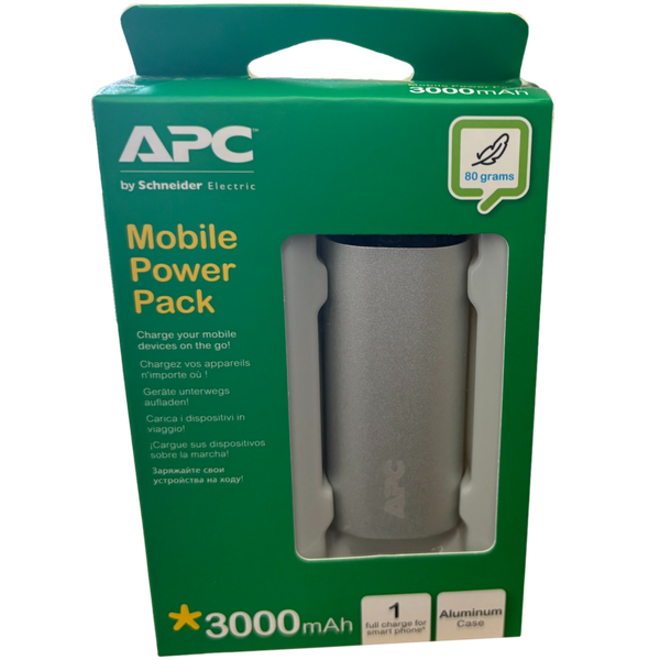 New Aluminum Cell Phone Charger Power Bank 3000mah with Cable