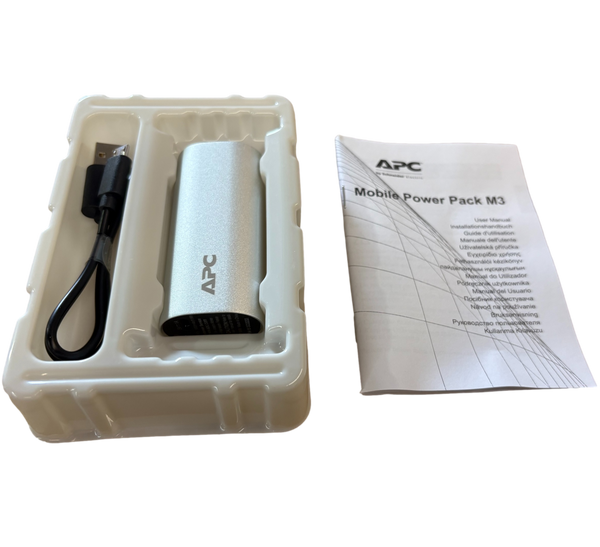 New Aluminum Cell Phone Charger Power Bank 3000mah with Cable