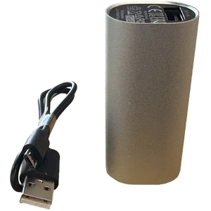 New Aluminum Cell Phone Charger Power Bank 3000mah with Cable