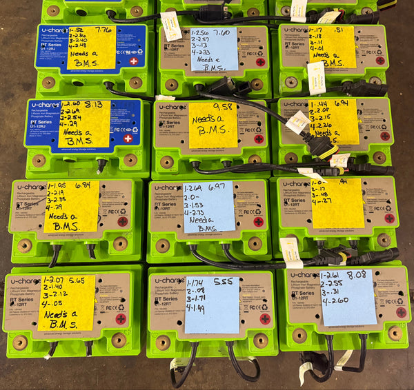 24x 12.8v 40ah Lifepo4 Batteries