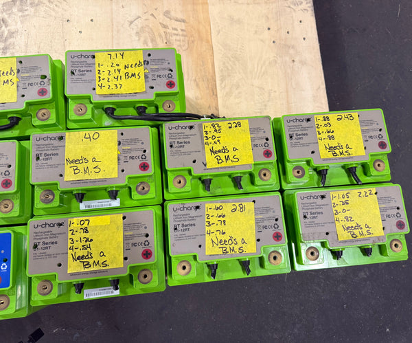 14x 12.8v 40ah Lifepo4 Batteries