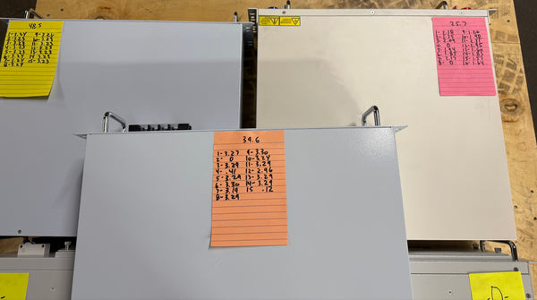 4x 15s Rack Mount 48v 50ah and 1x 16s Rack Mount 48v 100ah LiFePO4