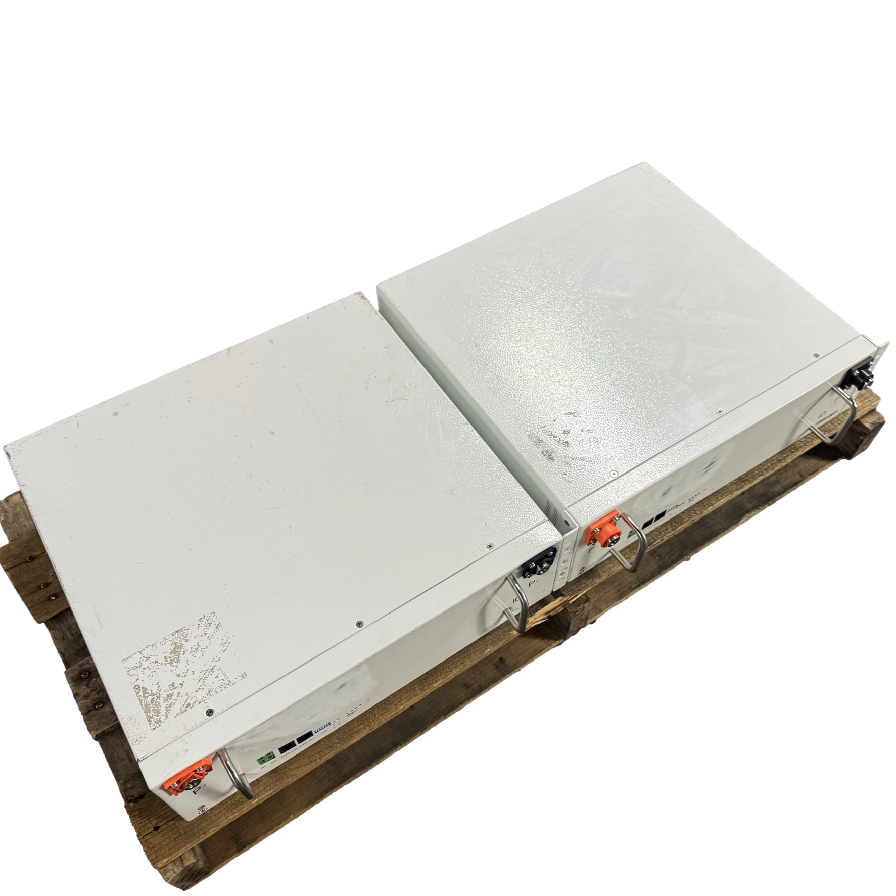 2x 51.2v 100ah 5.12kWh Rack Mount Lifepo4 - Needs BMS + Cover