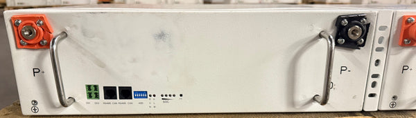 2x 51.2v 100ah 5.12kWh Rack Mount Lifepo4 - Needs BMS + Cover