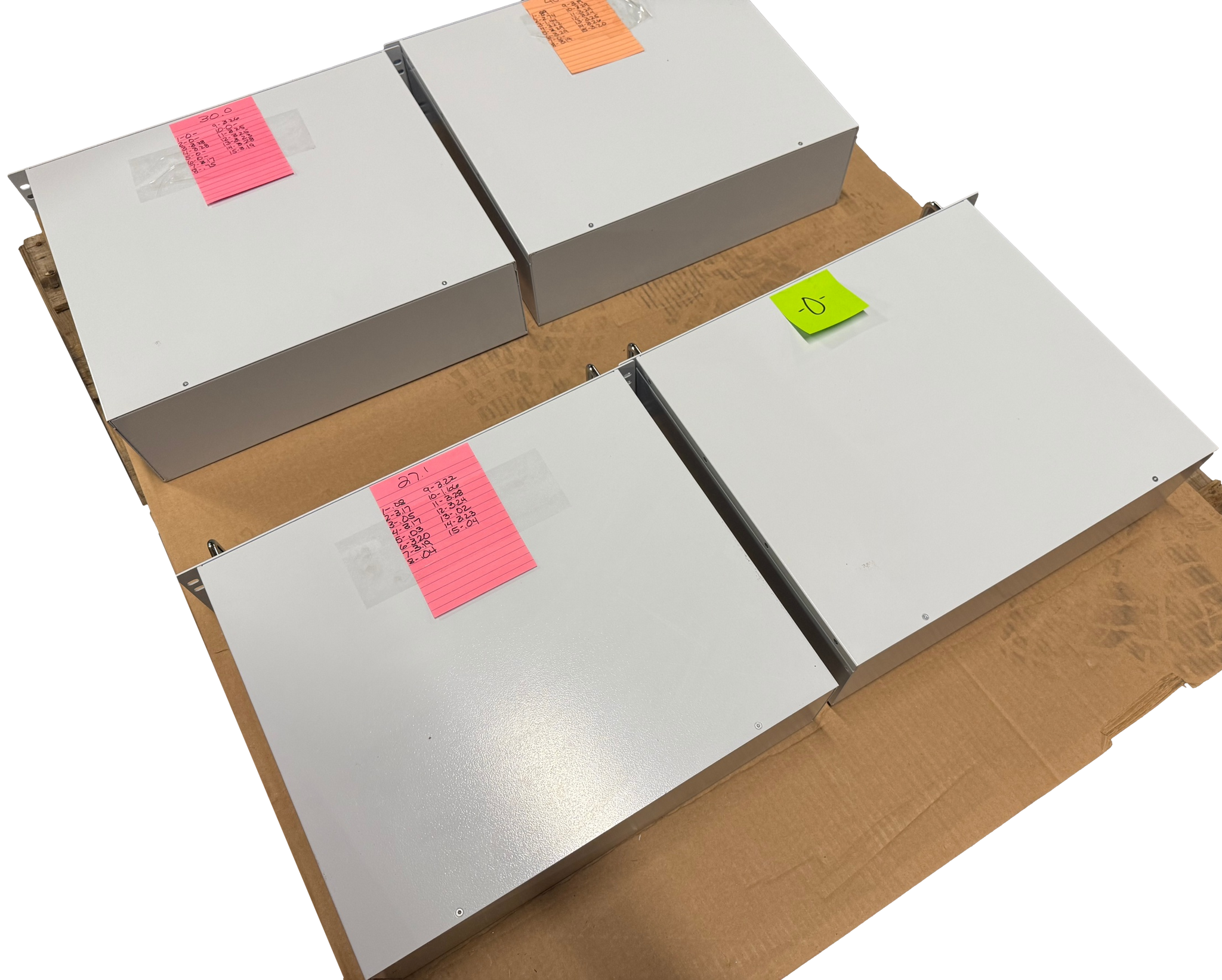 4x 15s Rack Mount 48v 50ah Lifepo4 Batteries