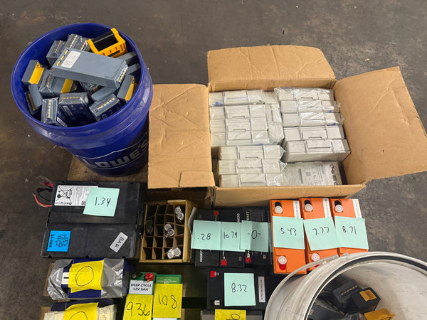 320 Pound Pallet of Lifepo4 and Lithium Ion Batteries