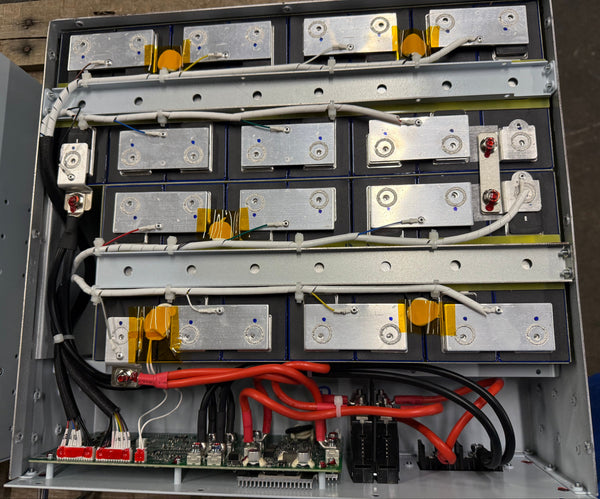 2x 48v 100ah 4.8kWh Rack Mount Lifepo4 - Needs BMS