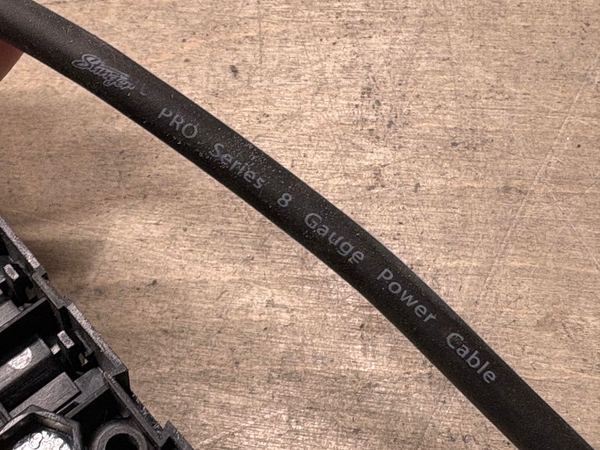 Anderson SB50a Connector + 8 Gauge Wire + Fuse + Ring Terminals