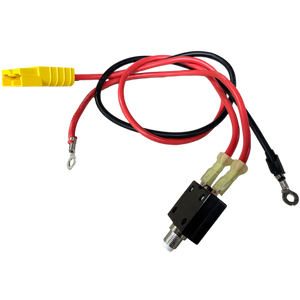 50a Connector + 10 Gauge Wire + 30a Circuit breaker + Ring Terminals
