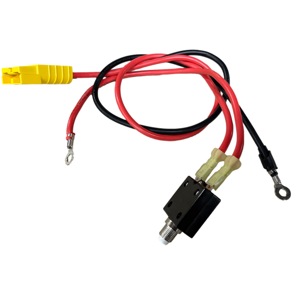 50a Connector + 10 Gauge Wire + 30a Circuit breaker + Ring Terminals
