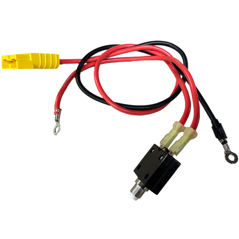 50a Connector + 10 Gauge Wire + 30a Circuit breaker + Ring Terminals