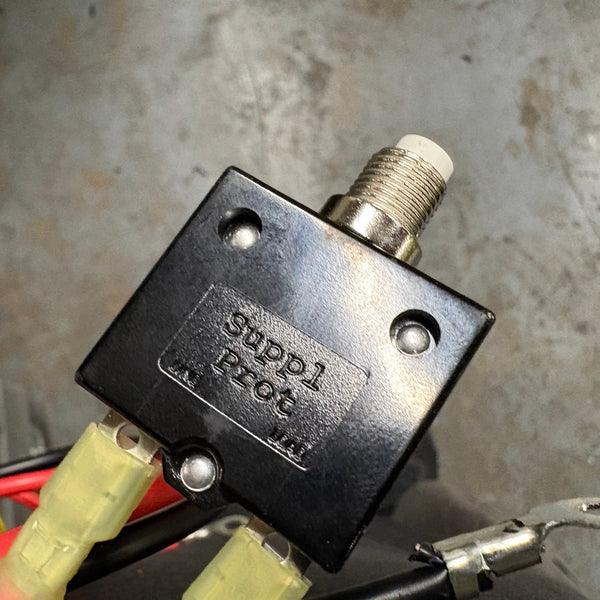 50a Connector + 10 Gauge Wire + 30a Circuit breaker + Ring Terminals