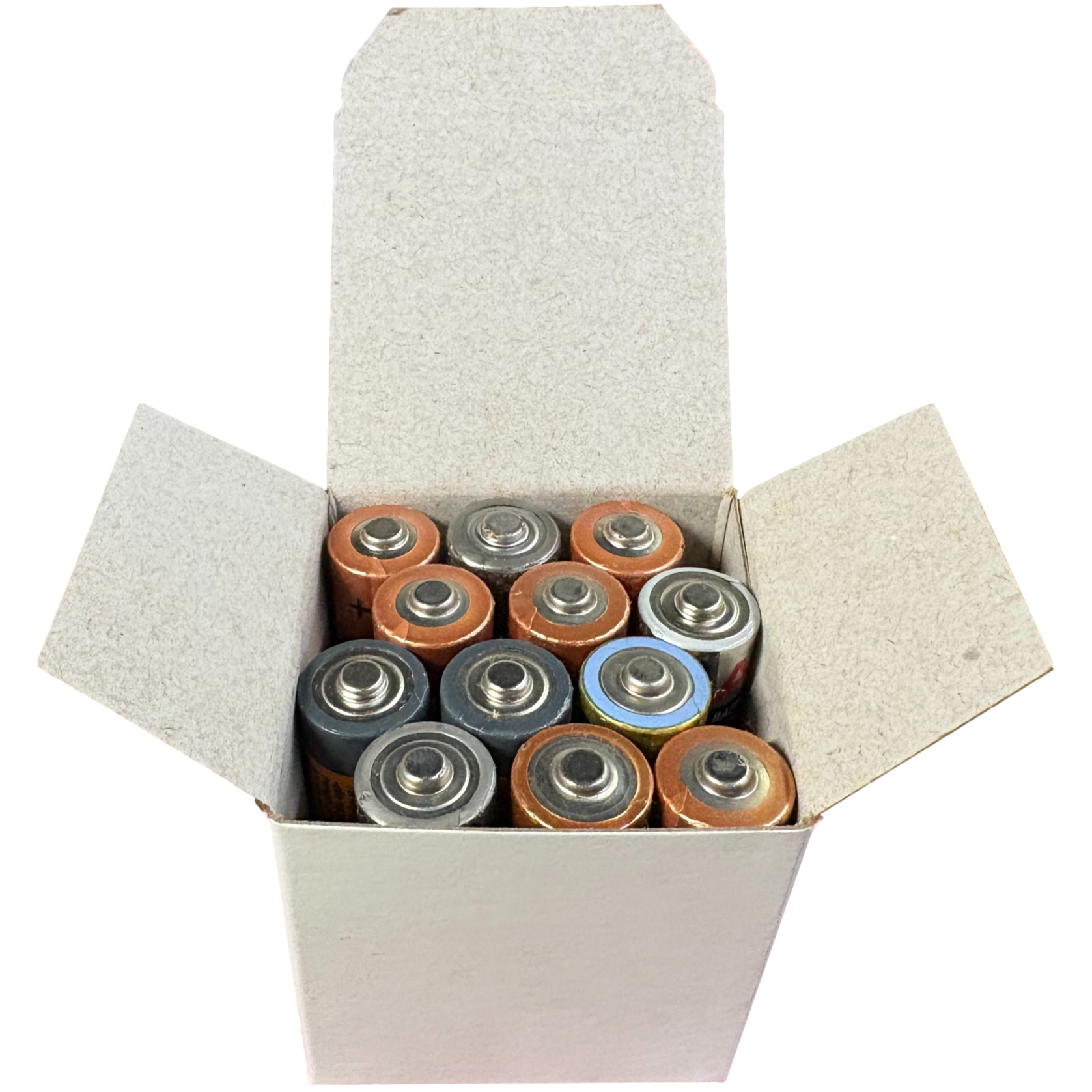 12x AA Alkaline Batteries - Tested Like New