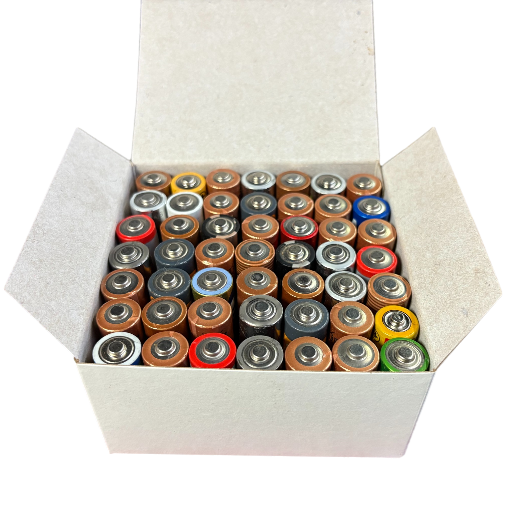 49x AA Alkaline Batteries - Tested Like New