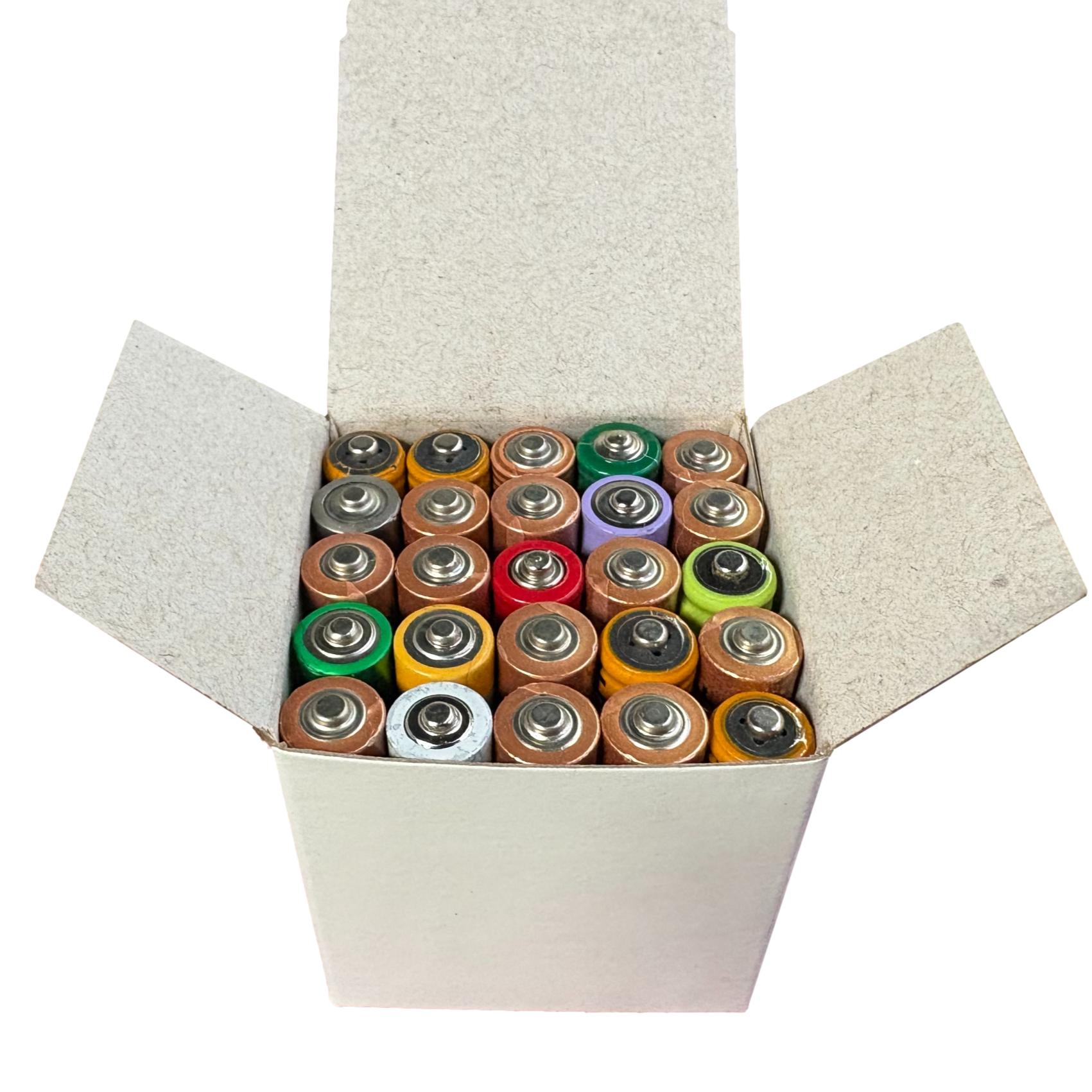 25x AAA Alkaline Batteries - Tested Like New