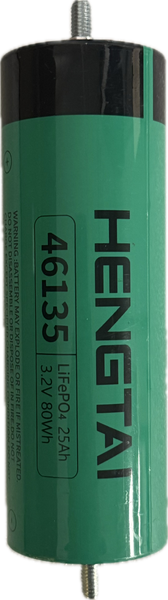 New Hengtai 3.2V 25Ah 46135 LiFePO4 Cells with Cell Holders & Busbars