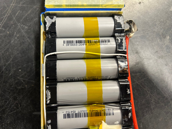 36v 5.2ah 187.2wh Lithium Ion Ebike Battery with BMS