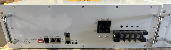 4x 15s Rack Mount 48v 50ah and 1x 16s Rack Mount 48v 100ah LiFePO4